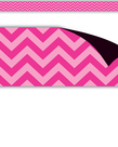 Hot Pink Chevron Magnetic Borders