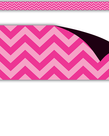 Teacher Created Resources Hot Pink Chevron Magnetic Borders