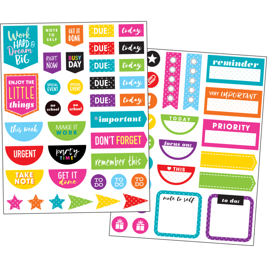 Color Planner Stickers