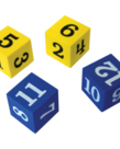 Foam Numbered Dice (1-12)