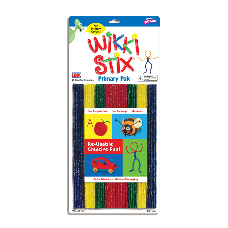 Wikki Stix Primary Pak