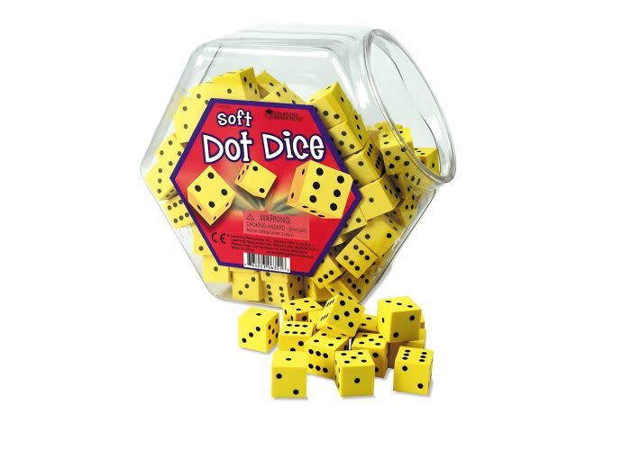 Learning Resources Soft Foam Dot Dice