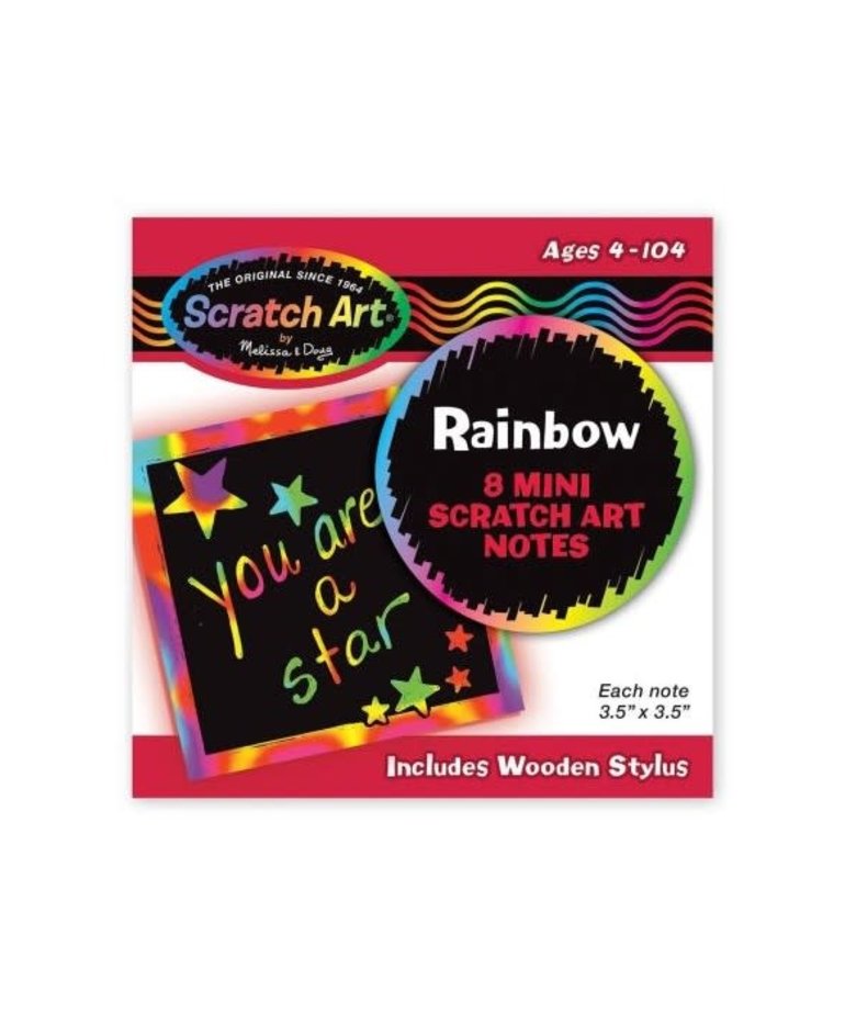 Mini Scratch Art Pads Inspiring Young Minds to Learn