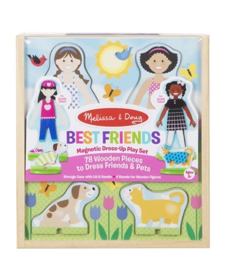 Melissa & Doug Best Friends Magnetic Dress Up