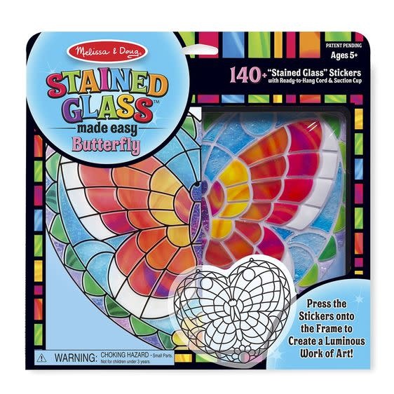 Melissa & Doug Stained Glass Butterfly