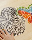 Stained Glass Butterfly
