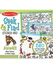 Melissa & Doug Seek & Find Sticker Pad-Animals