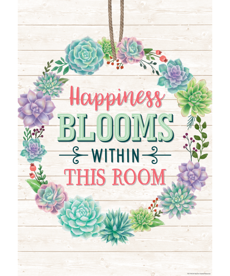 Happiness Blooms Within This Room