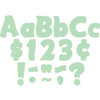 Mint Green 4" Letter
