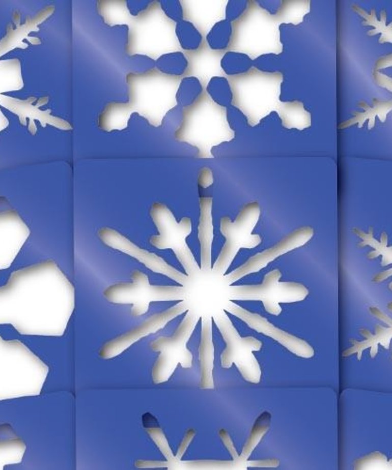Super Snowflake Stencils