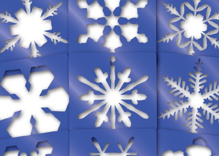 Super Snowflake Stencils