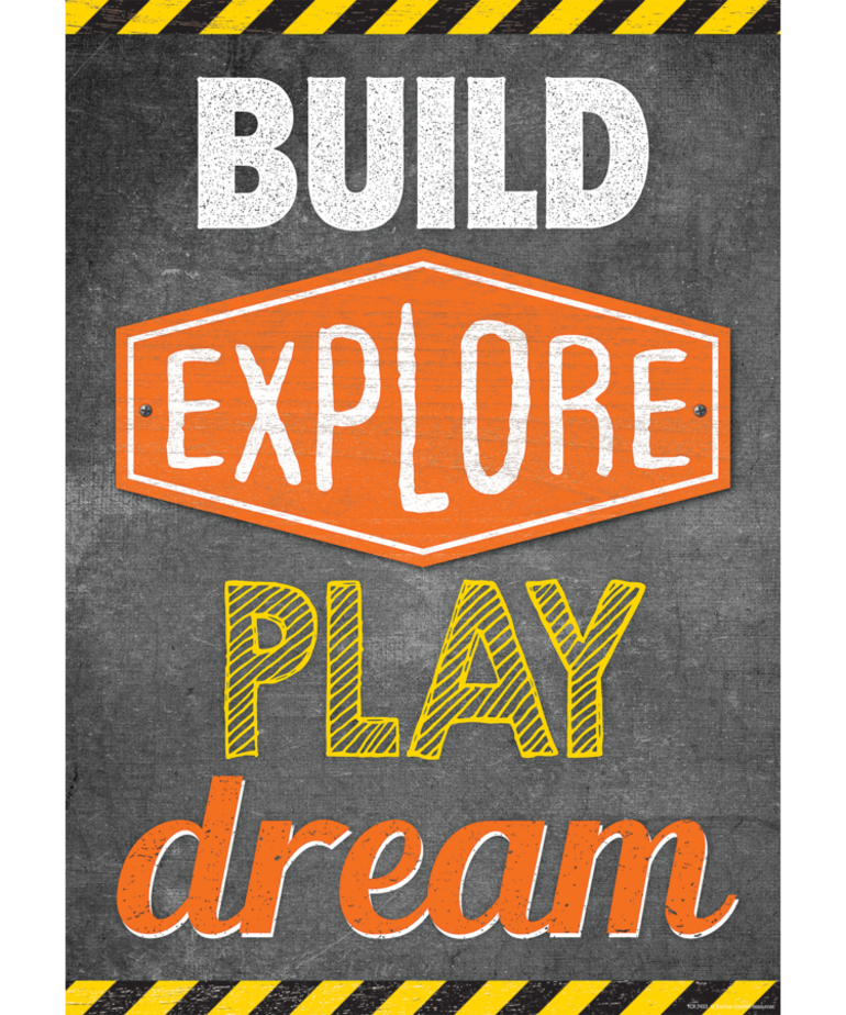 Build, Explore, Play, Dream-Poster