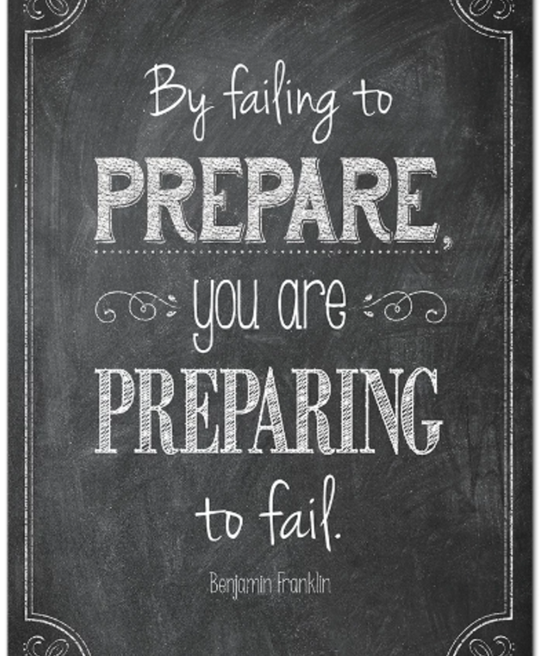 By Failing to Prepare-Poster