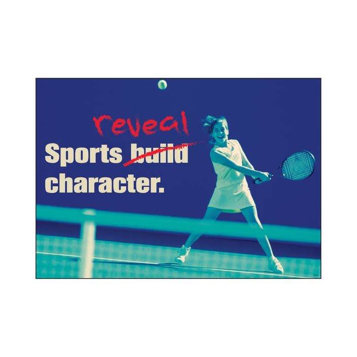 Sports Reveal Character-Poster