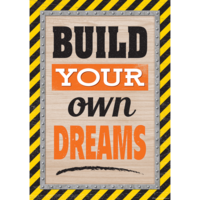 Teacher Created Resources Build Your Own Dreams-Poster