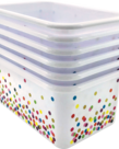 Confetti Small Plastic Storage Bin