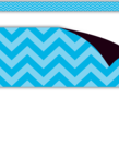 Aqua Chevron Magnetic Border