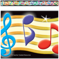 Musical Notes Border Trim
