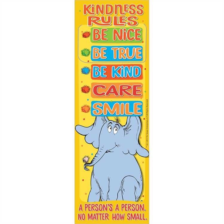 Dr. Suess Horton's Kindness Rules