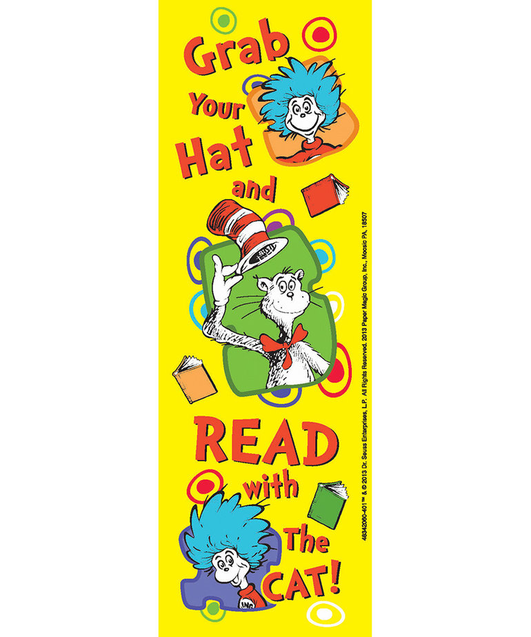 Dr. Suess Dr. Suess Grab Your Hat Bookmark