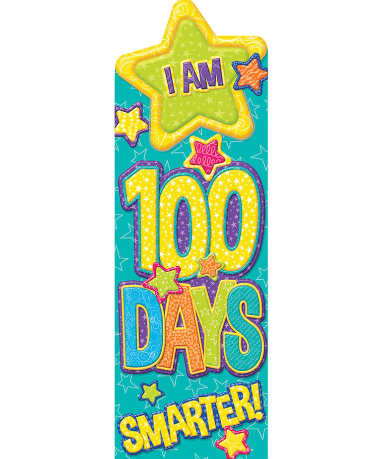 100 Days Smarter Bookmark