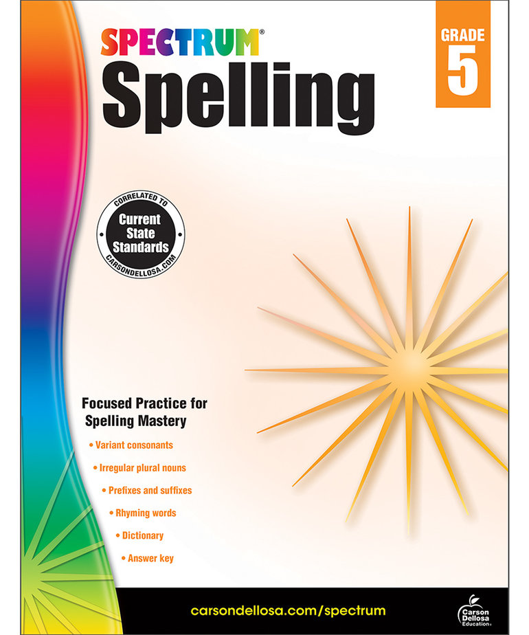Spectrum Spelling (5) Book