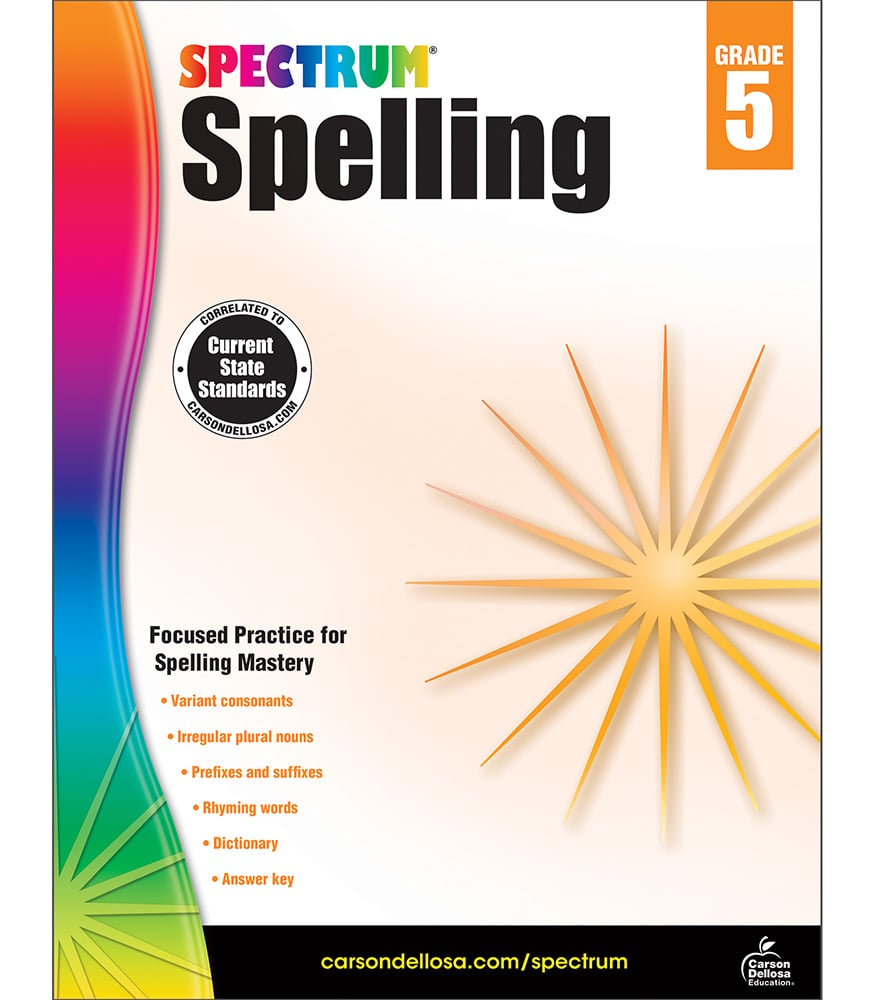 Spectrum Spelling (5) Book