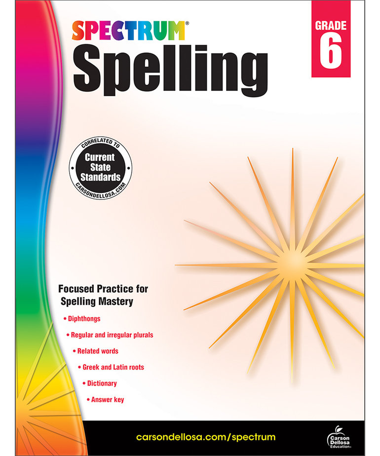 Spectrum Spelling (6) Book