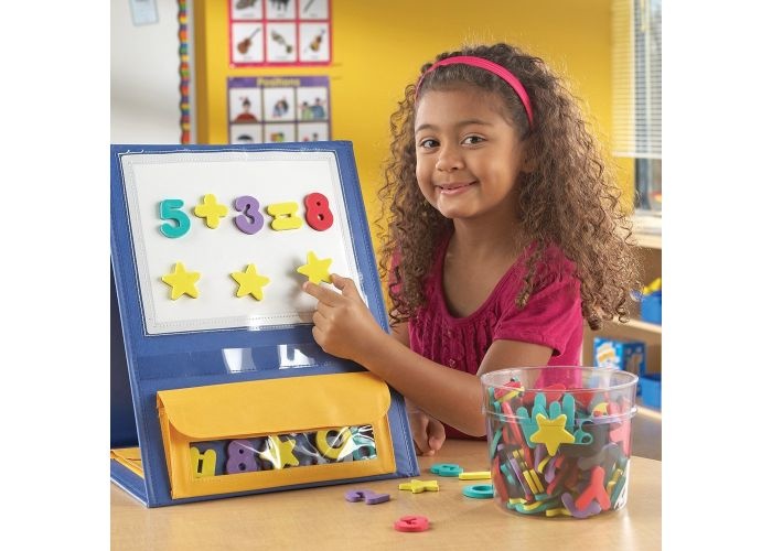 Learning Resources Double-Sided Magnetic Tabletop Pocket Chart