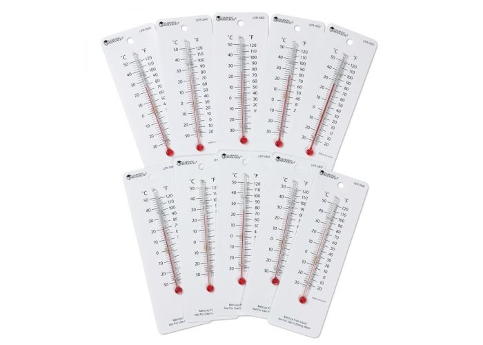 Learning Resources Student Thermometers (set of 10)