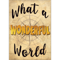 What a Wonderful World Positive Poster