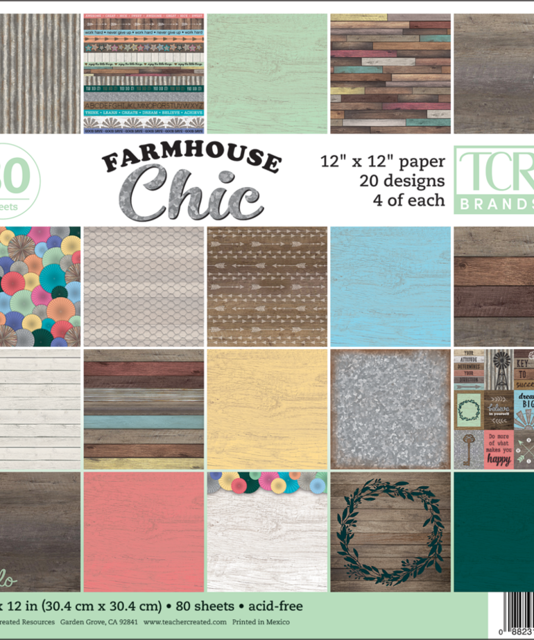 Farmhouse Chic Project Paper