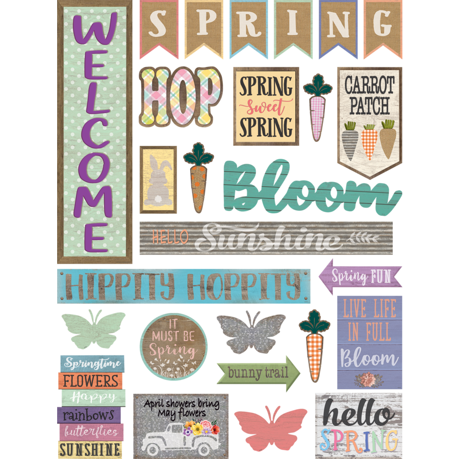 Spring Mini Bulletin Board
