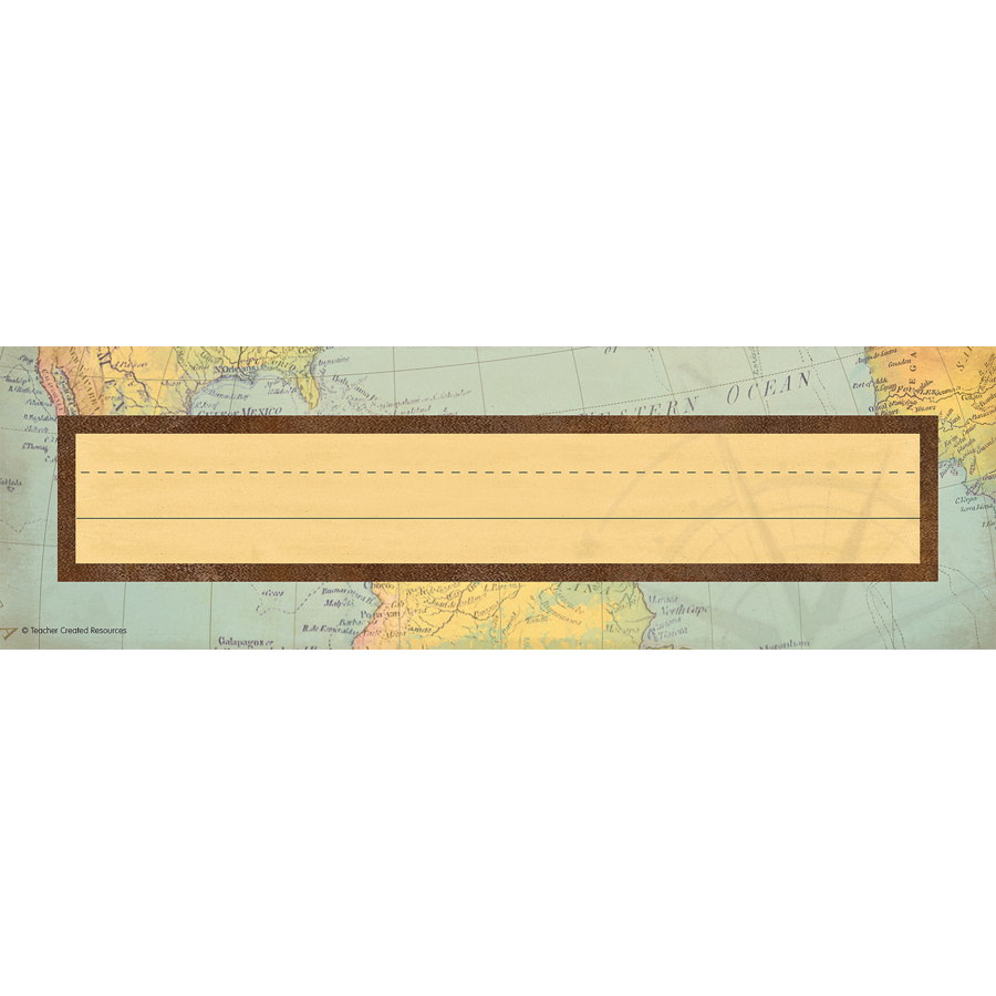 Travel The Map Name Plates