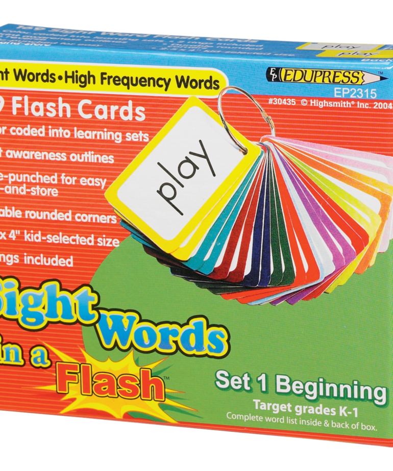 Sight Words in a Flash-Grades K-1