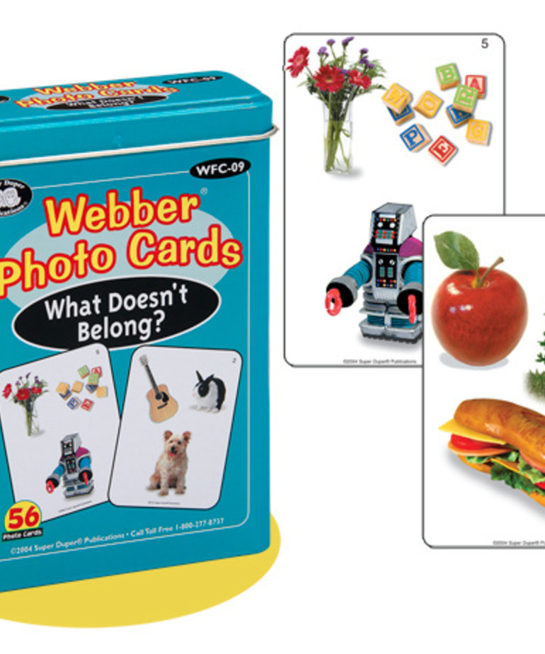 Webber Photo Cards- What Doesn't Belong?