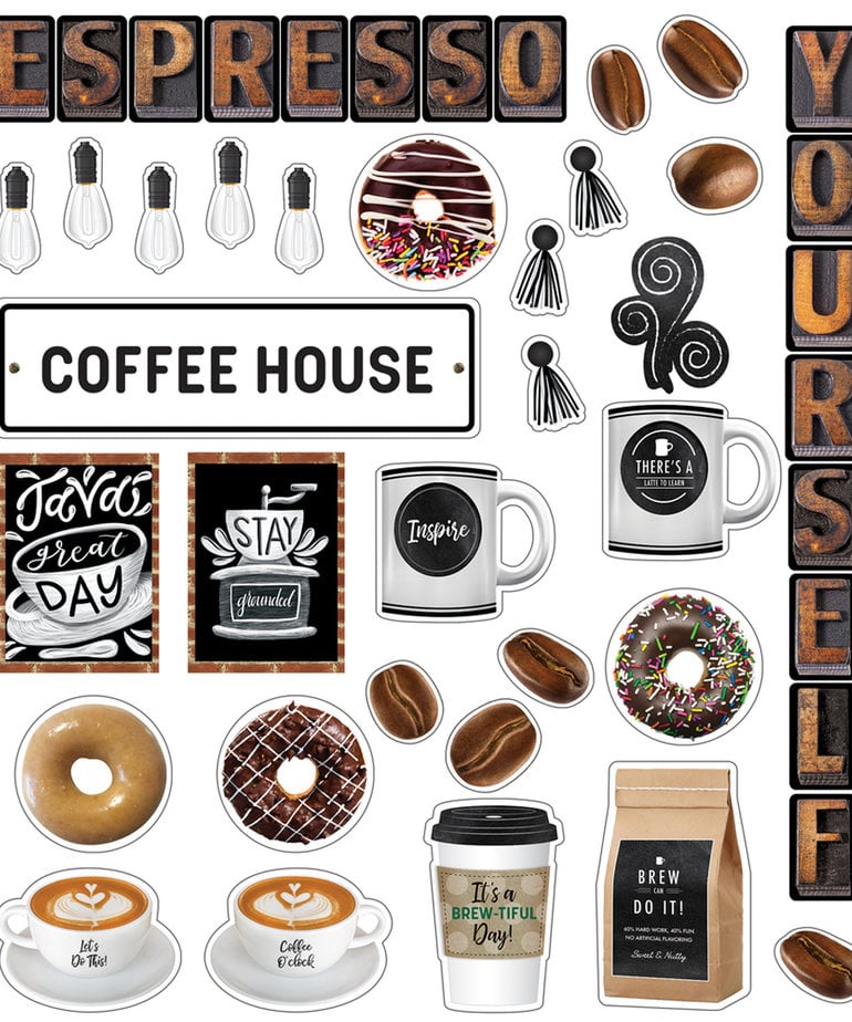 Industrial Cafe Espresso Yourself Mini Bulletin Board