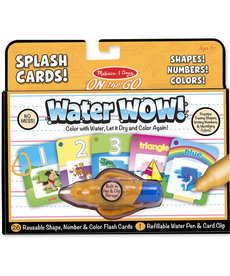 Water Wow! Splash Cards Numbers, Shapes & Colors