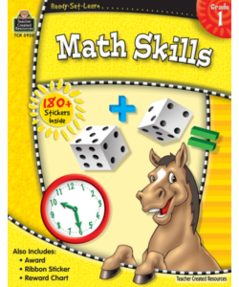 Ready-Set-Learn: Math Skills Gr 1