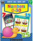 Numbers 1-30 Write On/Wipe Off