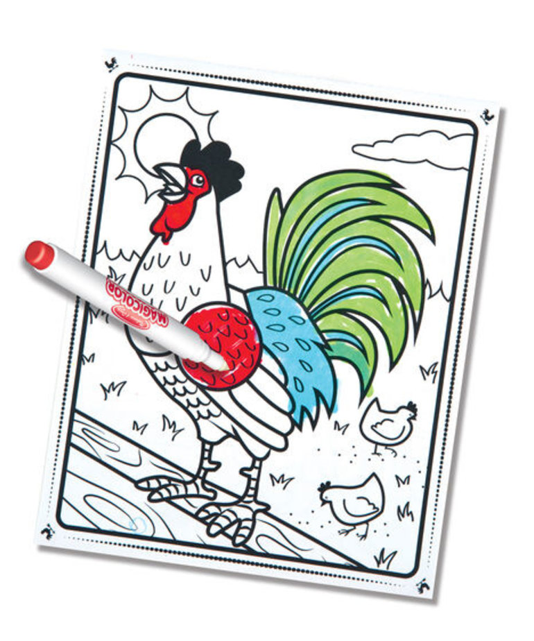 Magicolor Coloring Pad-Farm Animals