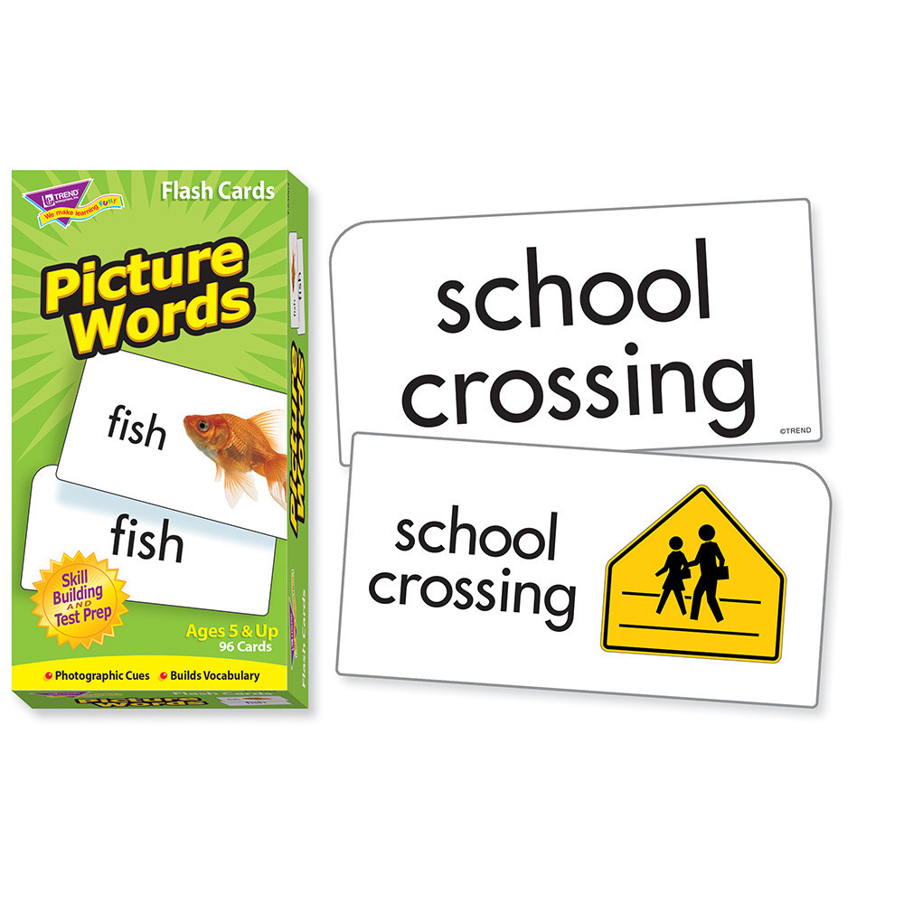 Picture Words Flash Cards