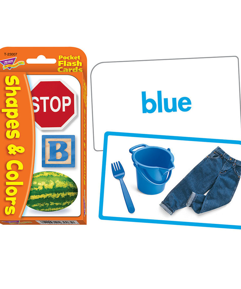 Shapes & Colors Flashcard