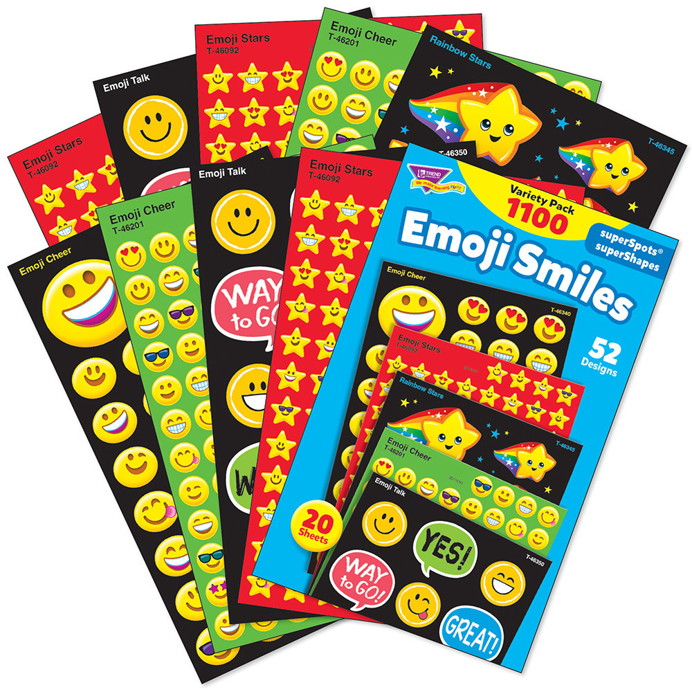 Emoji Smiles Variety Pack