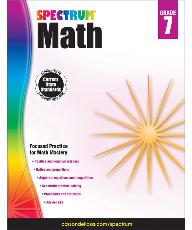 Spectrum Math (7) Book