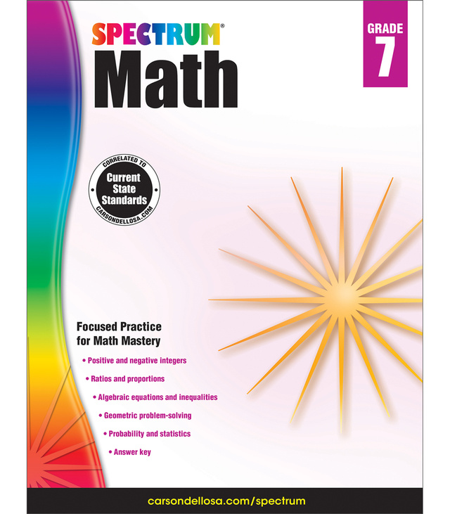 Spectrum Math (7) Book