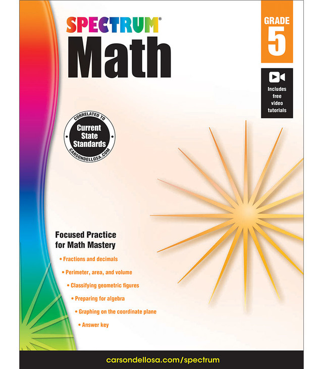 Spectrum Math (5) Book