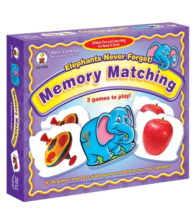 Elephants Never Forget Memory Matching