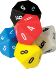 10 sided dice-6pk