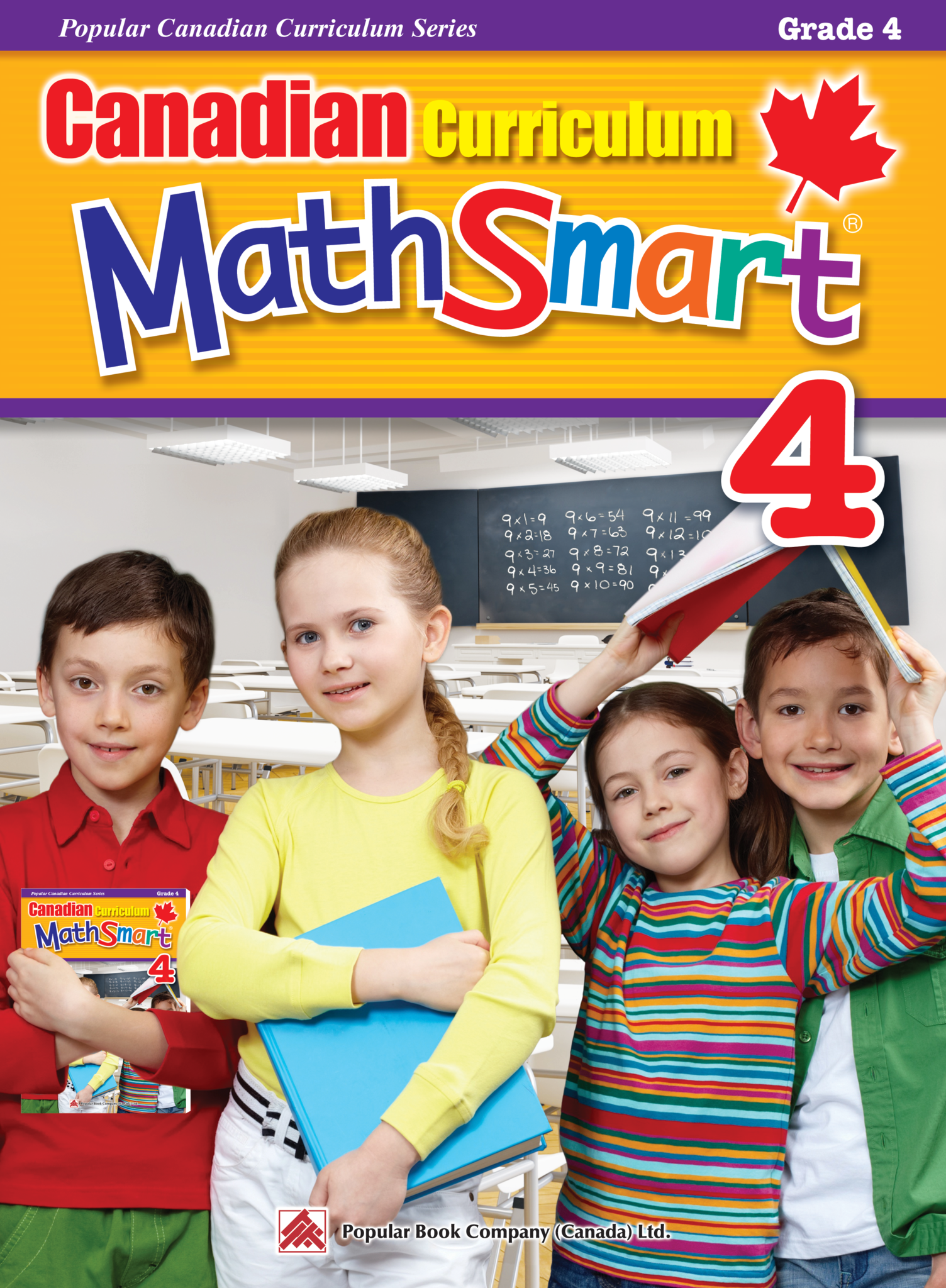 Canadian Curriculum Math Smart Gr. 4 Workbook